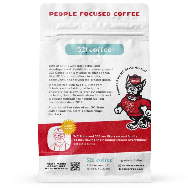 321 Coffee Greater Good - Back